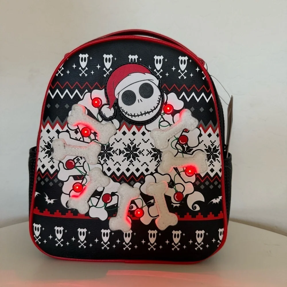 Our Universe Nightmare Before Christmas Jack sweater mini Light Up backpack